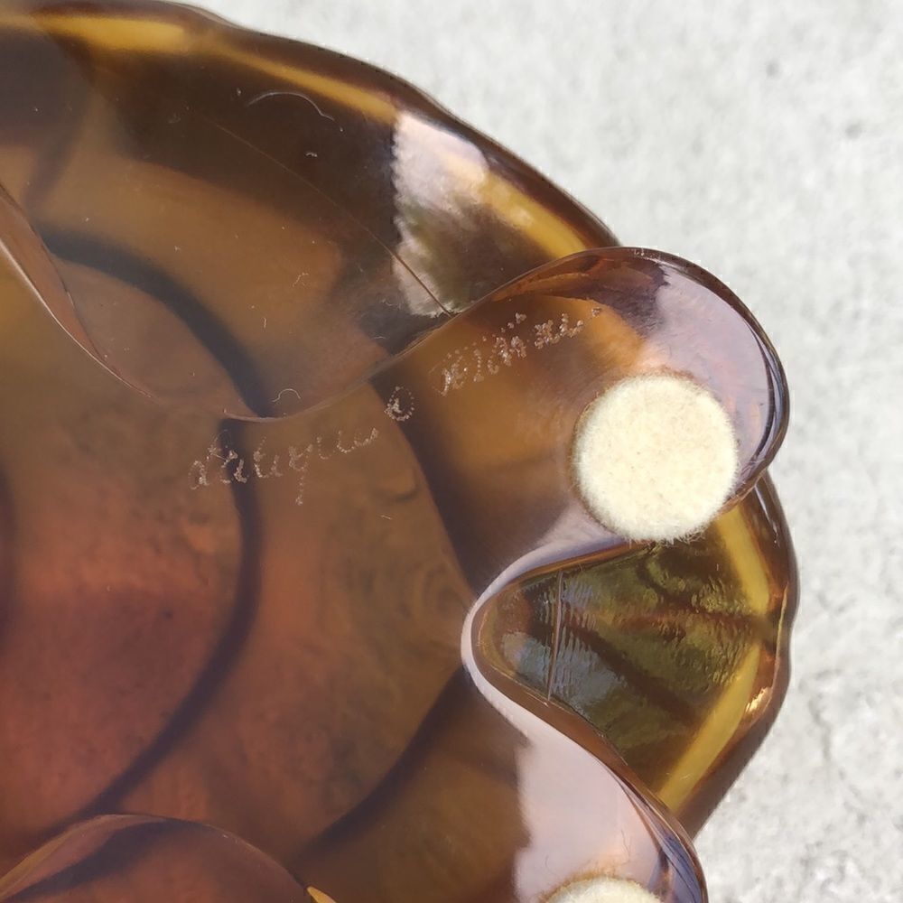 Lalique amber turtle   - Picture 6 of 6
